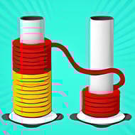Rope Color Sort 3D